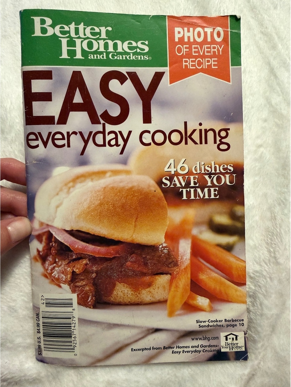 Better Homes and Gardens Easy Everyday Cooking Magazine